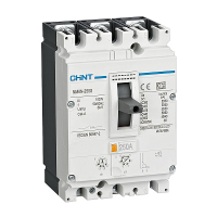Автоматический выключатель силовой CHINT NM8NDC-250Q TM, 3P, 250 А, 70 кА, 690 В DC, регулируемый расцепитель