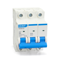 Автоматический выключатель NXB-63 3P 50A 6кА C CHINT