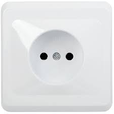 Розетка 1-местная VEGA РС10-2-ВБ L+N 10А 250V белый GENERICA