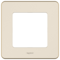 Рамка 1-местная Legrand INSPIRIA, слоновая кость