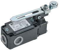 Выключатель путевой IEK ВП 15К-21А-291-54 У2.8, рычаг с роликом регулируемый прямого действия, IP54