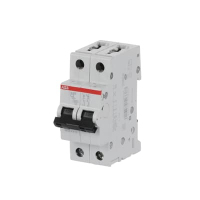 Автоматический выключатель ABB S200 PRO, 2P, 2 А, C, 6 кА