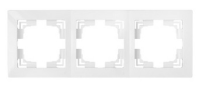 Рамка 3-местная Bylectrica УЮТ, белая