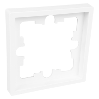 Рамка 1-местная Bylectrica CARRE, белая