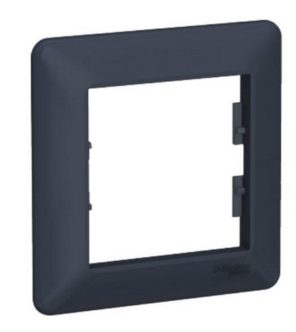 Рамка 1-местная Schneider ASFORA EM, антрацит