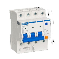 Дифавтомат CHINT NXBLE-63YH, 1P+N, 50 А, 6 кА, С, 100 мА, тип AC