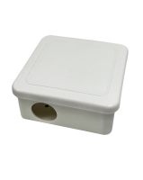 Коробка распаячная NDplast, 90х75х40 мм, для открытой проводки, белый, IP44