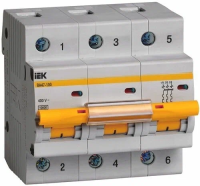 Автоматический выключатель ВА47-100 3Р 32А 10кА С IEK