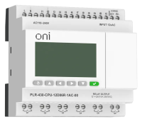 Модуль ЦПУ ПЛК-430 12DI/6RO 230VAC RS485 Modbus с экраном ONI