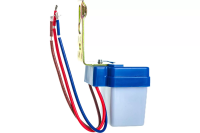 Фотореле Rexant ФР-01, 6 А, 1.3 кВт, 230 В АС, серый, IP44