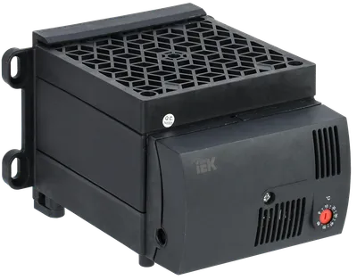 Обогреватель на DIN-рейку ОДР 800Вт 120...240V AC/DC встроенный вентилятор и термостат IP20 IEK