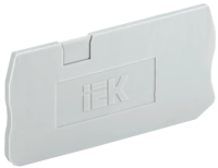 Заглушка для клемм КПИ 2в-4мм2 серая IEK