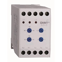 Реле контроля фаз XJ3-D 3L 3А Uконтр=300-460VAC 1SPDT CHINT