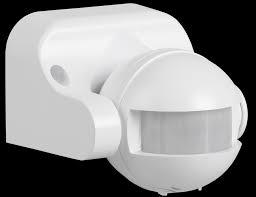 Датчик движения IEK ДД-009, 1.1 кВт, 230 В АС, угол обзора 180°, дальность 12 м, белый, IP44