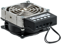 Обогреватель на DIN-рейку 200Вт 230V AC/DC встроенный вентилятор IP20 IEK