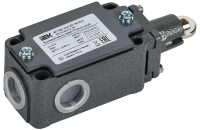 Выключатель путевой IEK ВП 15К-21А-221-54 У2.3, толкатель с роликом полумгновенный, IP54