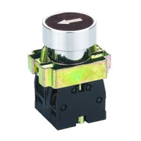 Кнопка управления CHINT NP2-BA2351, черная, с маркировкой, 1NO, Ø 22 мм, IP40