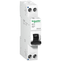 Дифавтомат Schneider Acti9 iDif K, 1P+N, С16 , 6 кА, 30 мА, тип АС, 1 модуль
