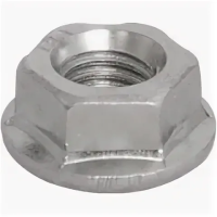 Гайка со стопорным буртом IEK, М6, INOX 