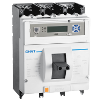 Автоматический выключатель CHINT NM8N-1600S EM, 3P, 1250 А, 50кА, 690 В, электронный расцепитель с LCD