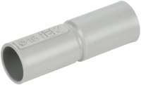 Муфта соединительная IEK ELASTA труба-труба GI 16G, черный