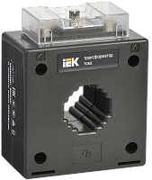 Трансформатор тока IEK ТТИ-30, 100/5 А, 5 ВА, 0.66 кВ, класс точности 0.5S, проходной