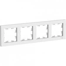Рамка 4-местная AtlasDesign, белый