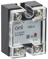 Реле твердотельное OSS-2 25А 380В AC 3-32В DC ONI