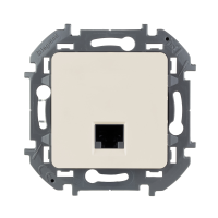 Розетка информационная Legrand INSPIRIA, RJ-45, кат.6, слоновая кость