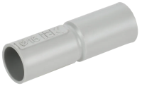 Муфта соединительная IEK ELASTA труба-труба GI 16G, серый