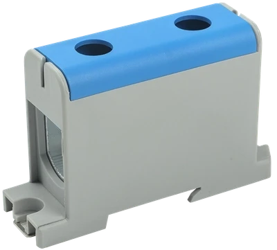 Клемма вводная силовая КВС 35-150мм2 1Р 320А 800V синяя IEK