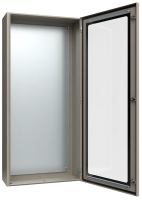 Корпус металлический IEK TITAN ЩМП-7-0, 1400х650х285 мм, с прозрачной дверью, У2, IP54