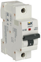 Автоматический выключатель IEK ARMAT M10H, 1P, 80 А, 10 кА, хар-ка K