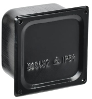 Коробка протяжная металлическая IEK У-995, 150х150х100 мм, грунтованная, с уплотнителем, IP54