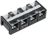 Блок зажимов IEK БЗН ТС-1504, 4х70 мм², 150 A, 660 В