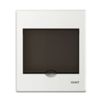 Корпус пластиковый CHINT NEX5-C10600M (1х6), 6 модулей, дымчатая дверь, белый, навесной, IP30