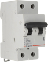 Автоматический выключатель Legrand RX3, 2Р, 40 А, 4.5 кА, С