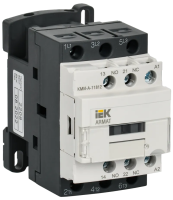 Контактор IEK ARMAT КМИ-А-11812 LC1D, 18 А, 7.5 кВт, АС3, катушка 36 В АС, 1NO+1NC