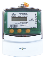 Счетчик трехфазный однотарифный Saiman Т1 ДАЛА СА4У-Э720, 400 В, 5-7.5A