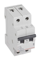 Автоматический выключатель Legrand RX3, 2Р, 6 А, 4.5 кА, С