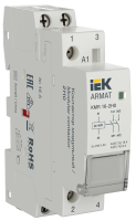 Контактор модульный ARMAT KMR 2Р 16А АС-7 2NO Uупр=230VAC IEK