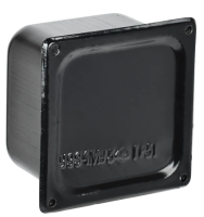 Коробка протяжная металлическая IEK У-995, 150х150х100 мм, грунтованная, без уплотнителя, IP31