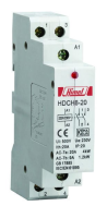 Модульный контактор HDCH8S 2Р 20A АС-7 2NO Uупр=230VAC Himel