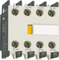 Приставка контактная IEK ПКИ-40, для КМИ / КТИ, 4NO
