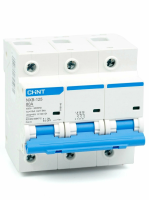 Автоматический выключатель CHINT NXB-125, 3P, 80 A, 10 кА, B