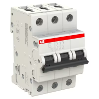 Автоматический выключатель ABB S200 PRO, 3P, 4 А, C, 6 кА