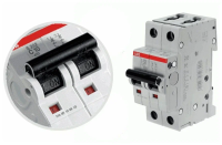 Автоматический выключатель ABB S200 PRO, 2P, 20 А, C, 6 кА
