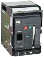 Воздушный автоматический выключатель выдвижной ARMAT 1600А 3P D 66кА расцепитель TD полный комплект IEK