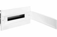 Корпус щита пластиковый Legrand Practibox S 1х18, навесной, белая дверь, IP40