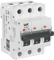 Автоматический выключатель ARMAT M10N 3P Z 10А 10кА IEK